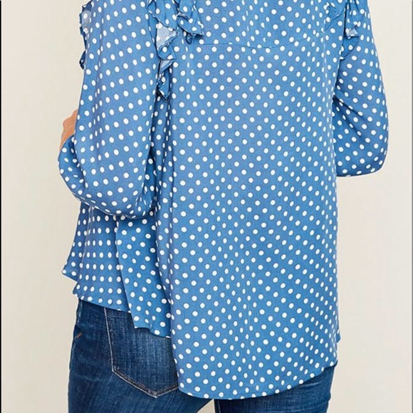 NWT Ruffle blouse - Picture 3 of 3